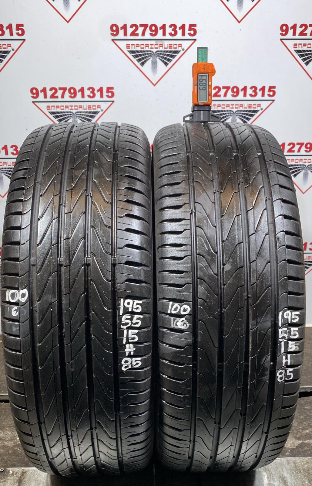 CONTINENTAL ULTRACONTACT USADO  195/55 R15 85 H